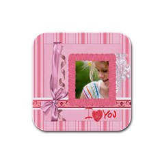 mothers day - Rubber Square Coaster (4 pack) mothers day - Rubber Square Coaster (4 pack)
