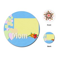 mom - Playing Cards Single Design (Round) mom - Playing Cards Single Design (Round)