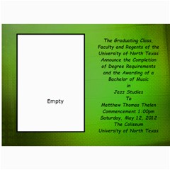 matt graduation - 5  x 7  Photo Cards