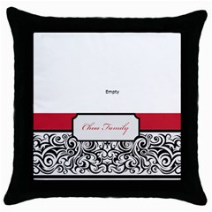 mhelanred2 - Throw Pillow Case (Black)