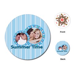 summer time - Playing Cards Single Design (Round) summer time - Playing Cards Single Design (Round)