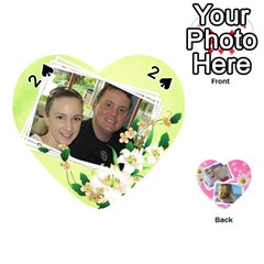 Happy Girl 54 Playing Cards (heart)