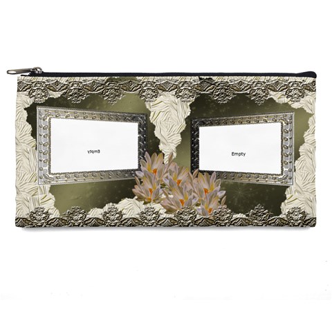 Maui 2012 Shadow Frame Neutral Pencil Case By Ellan Front