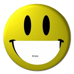 cheese button - Magnet 5  (Round)