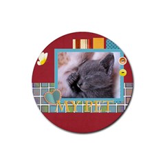 my pets - Rubber Coaster (Round) my pets - Rubber Coaster (Round)