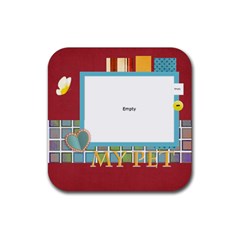 my pets - Rubber Coaster (Square) my pets - Rubber Coaster (Square)