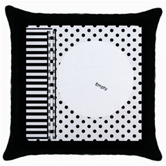 MMPILLOW1 - Throw Pillow Case (Black)