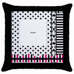 ronacalmaobien - Throw Pillow Case (Black)