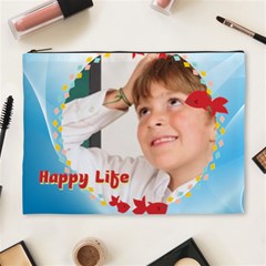 happy life - Cosmetic Bag (XL)