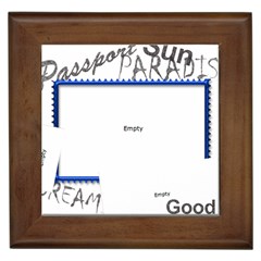 Paradise Framed Tile