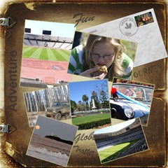 12x12 Great Britain Scrap Book Page - ScrapBook Page 12 x 12 12x12 Great Britain Scrap Book Page - ScrapBook Page 12 x 12