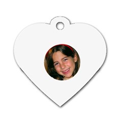 Petal Heart Dog Tag (2 Sided)