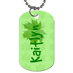 guiding dog tag - pathfinders kaitlyn - Dog Tag (Two Sides) guiding dog tag - pathfinders kaitlyn - Dog Tag (Two Sides)