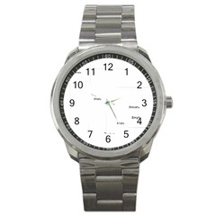 nice day - Sport Metal Watch