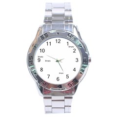 Trey fathers day - Stainless Steel Analogue Watch