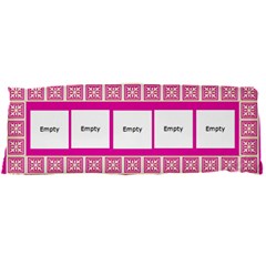 London Pink,blue And Ivory Body Pillow (2 Sided)
