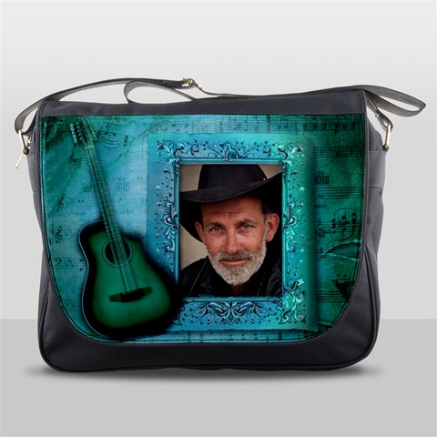 Music Messenger Bag 2 By Deborah Front