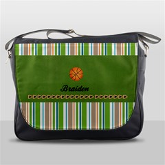 Messenger Bag - Simple with Name 2 Messenger Bag - Simple with Name 2