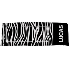 Zebra--body Pillow Case