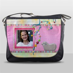 Patches Messenger Bag