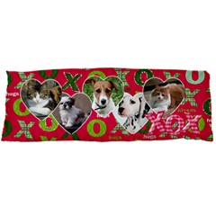 Xoxo Hugs & Kisses-body Pillow Case (2 Sides)