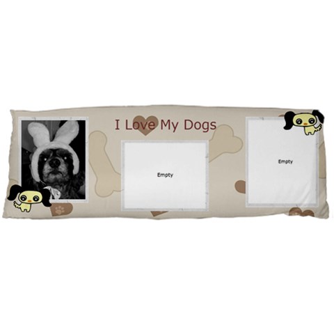 Dog Body Pillow Case (1 Side) By Kim Blair Body Pillow Case