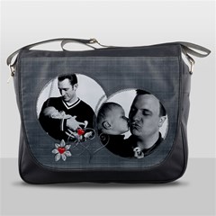 Classic Grey-Messenger Bag