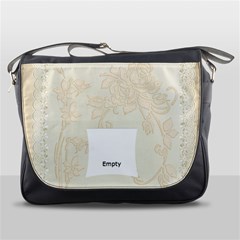 creme lace Messenger Bag