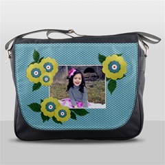 Messenger Bag -Yellow Flowers Messenger Bag -Yellow Flowers