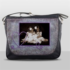 Purple Heart Messenger bag