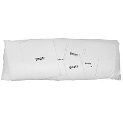 I Heart You Red Body Pillow Case