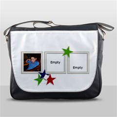 Messenger Bag - Circles Messenger Bag - Circles