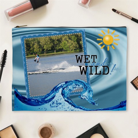 Wet And Wild Xl Cosmetic Bag By Lil Front