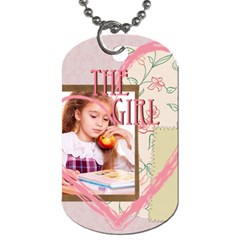 the girl - Dog Tag (Two Sides) the girl - Dog Tag (Two Sides)