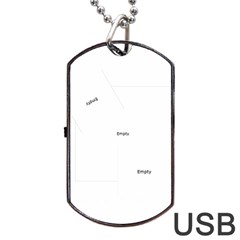 Camoflauge Dog Tag Usb Flash (2 Sides)
