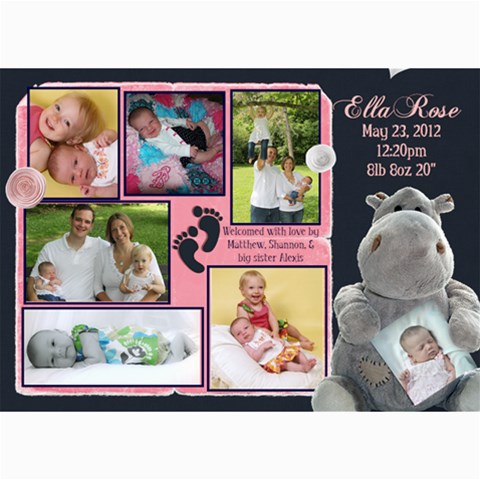 Ella4 By Shannon Luft 7 x5  Photo Card - 5