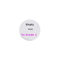 welcome to grade one girls - 1  Mini Button