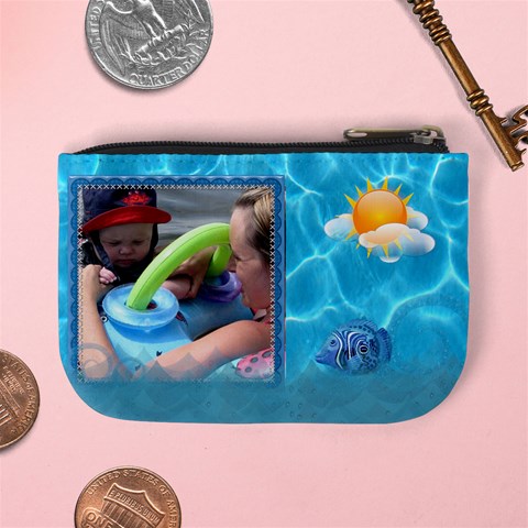 Water Fun Mini Coin Purse By Lil Back