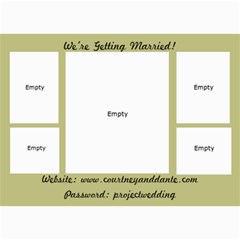 Save the Date Final - 5  x 7  Photo Cards