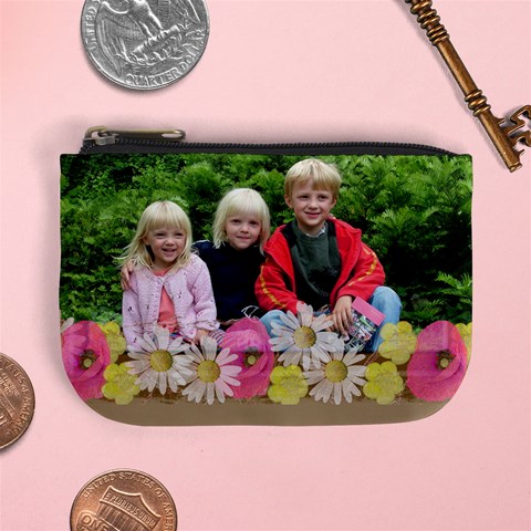 My Family Mini Coin Purse By Deborah Front