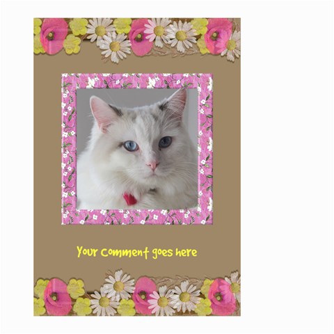 Floral Small Garden Flag (2 Sided) By Deborah Back