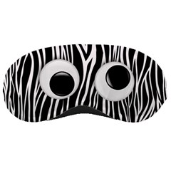 Funny, Goofy Eyes/zebra Sleeping Mask