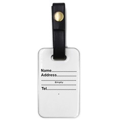 luggage tag 4 kids - Luggage Tag (one side)