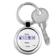 purple world - Key Chain (Round)
