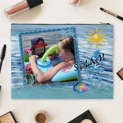 Splash Xl Cosmetic Bag By Lil Back
