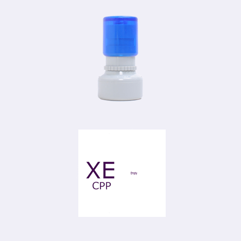 Chi Epsilon Stamp By Eddie Vega 1.12 x1.12  Stamp