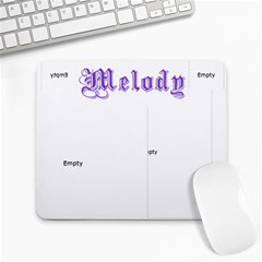 Melody Heart Frame Collage Mousepad