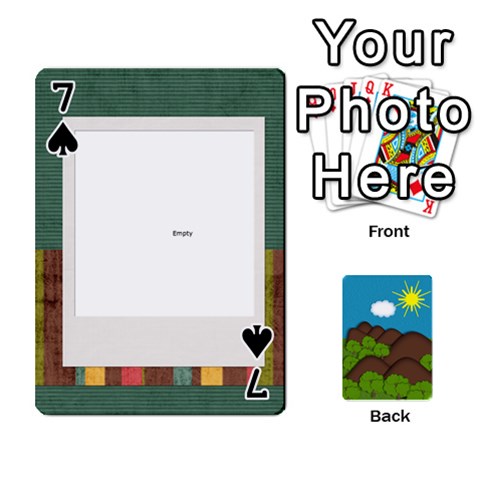 Family Cards By Cassie White Front - Spade7
