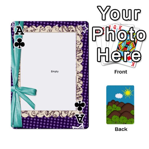 Ace Family Cards By Cassie White Front - ClubA