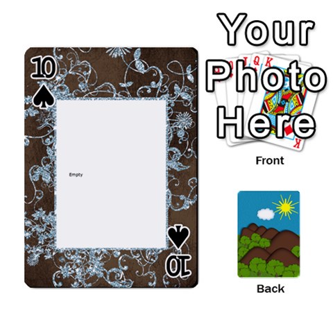 Family Cards By Cassie White Front - Spade10